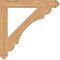 Ekena Millwork Olympic Arts & Crafts Smooth Bracket, Western Red Cedar, 5 1/2"W x 46"D x 46"H BKT06X46X46OLY03SWR - alternate 2